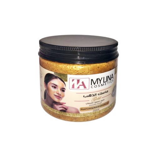 ماسك تقشير بالذهب