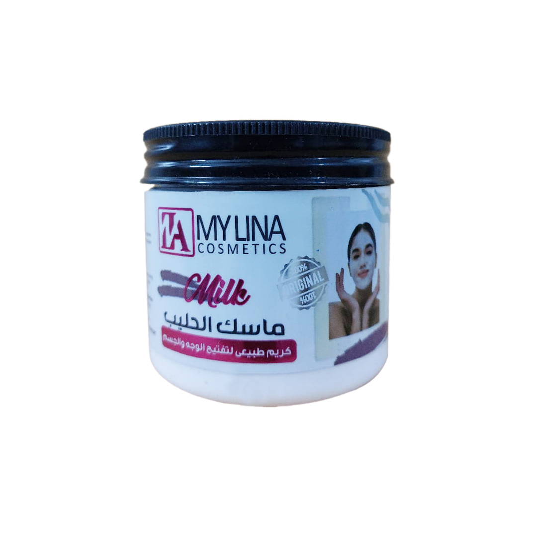 ماسك تقشير الحليب