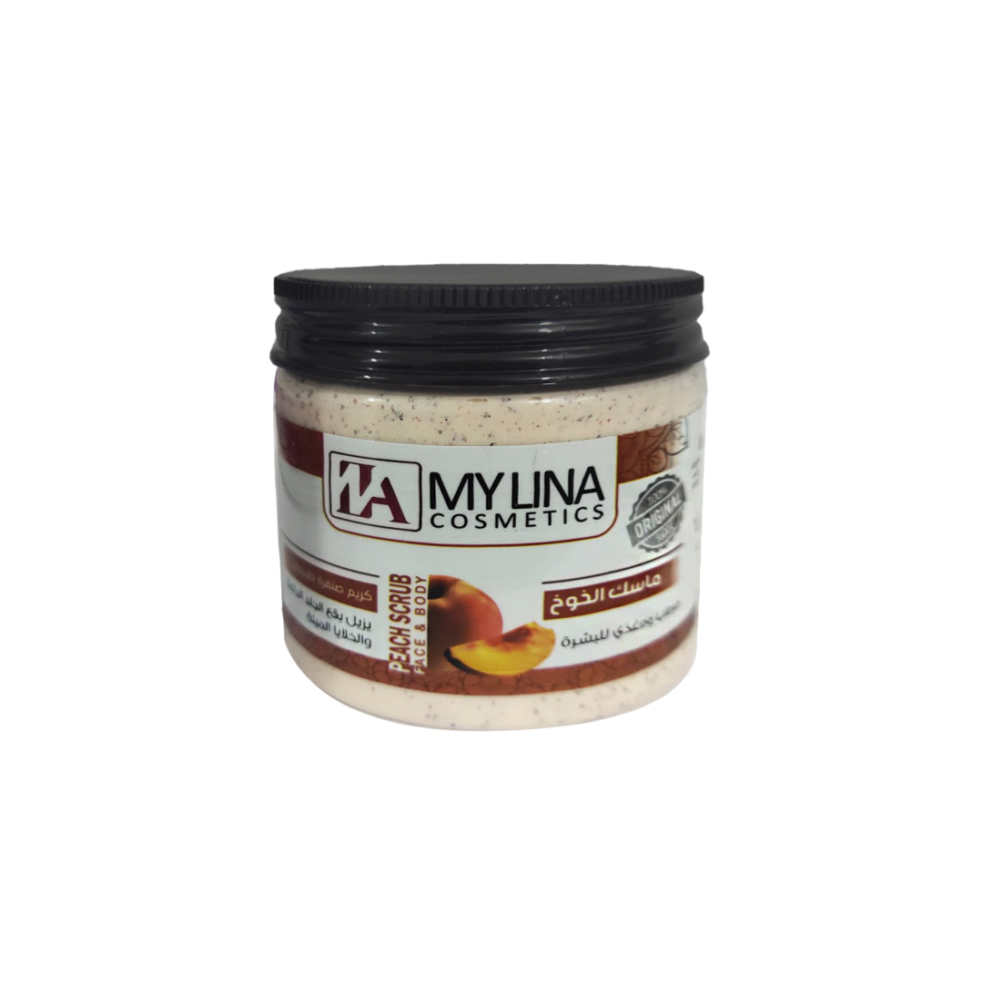 ماسك تقشير بالخوخ